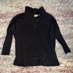 Tuckernuck linen blend collared sweater M/L